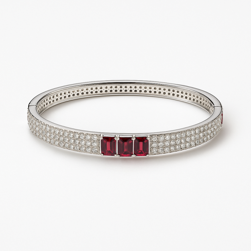 Regal Ruby Bangle