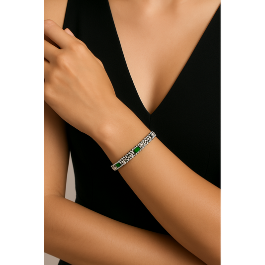 Lustrous Verde Bangle