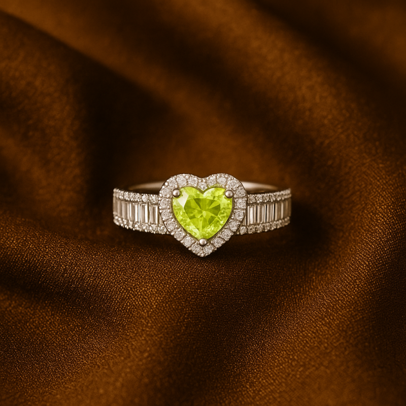 Green Amour W Ring