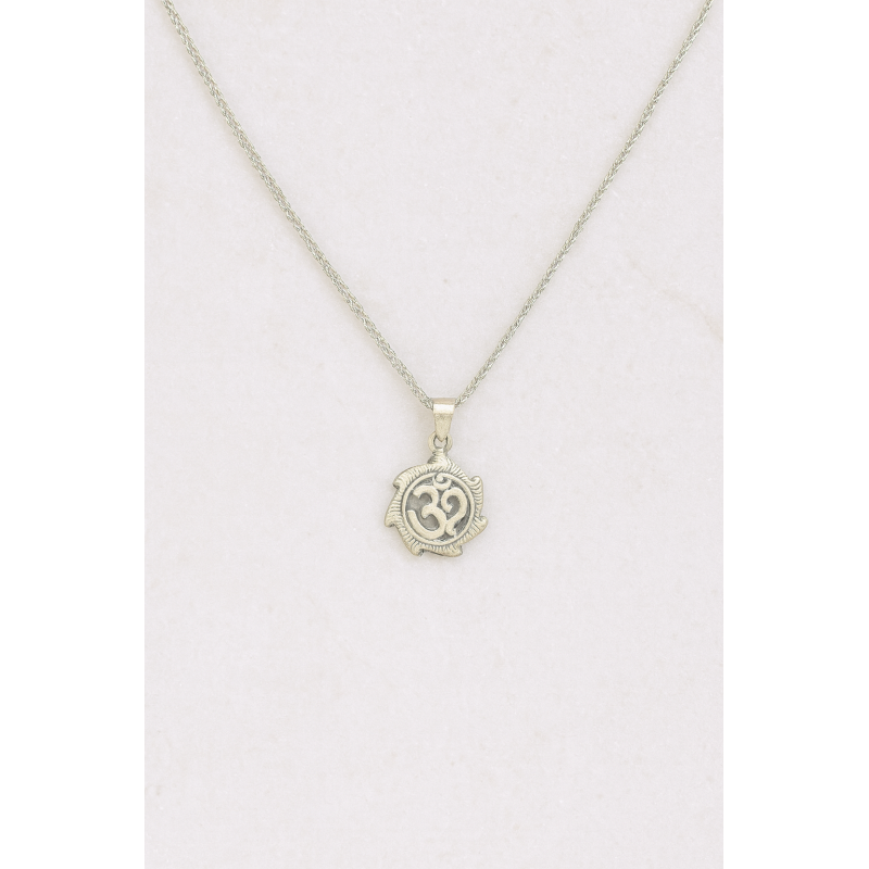 Om Lotus Pendant