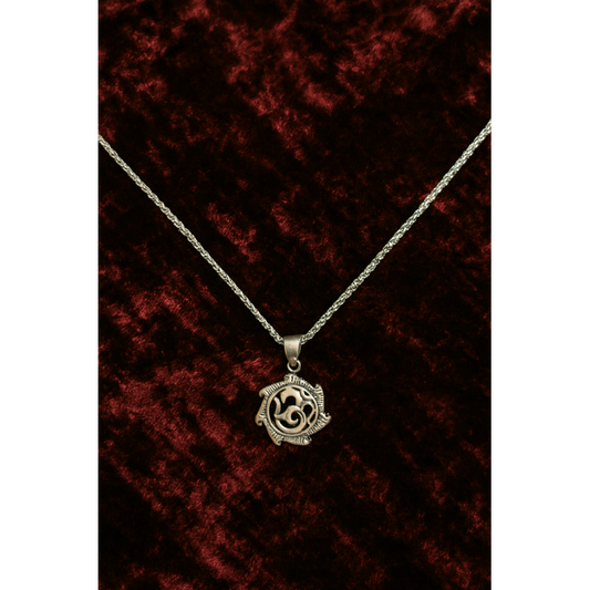 Om Lotus Pendant
