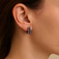 Blue Velvet Hoop