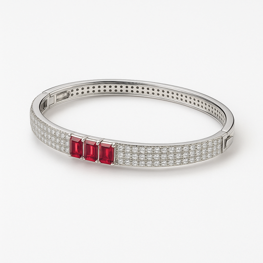 Regal Ruby Bangle