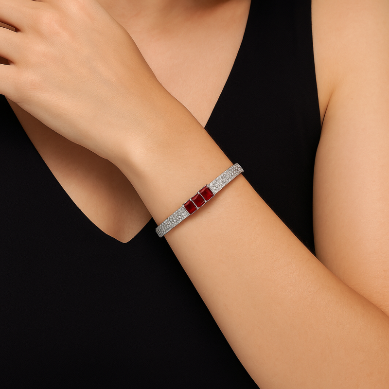 Regal Ruby Bangle