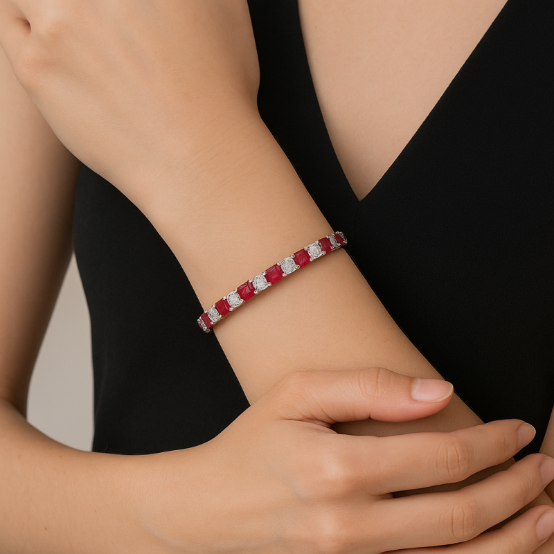 Radiant Rouge Bangle