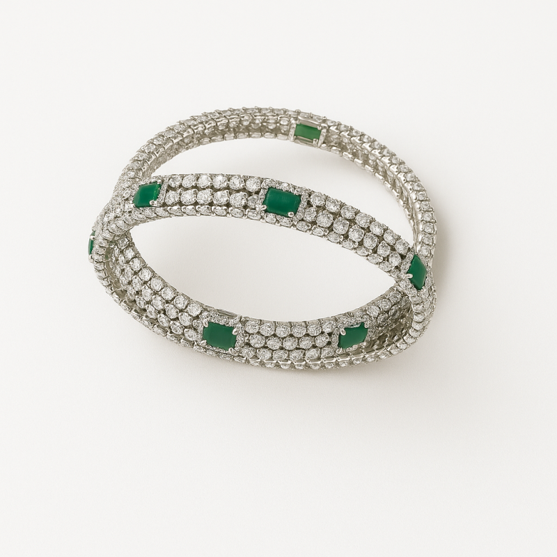 Lustrous Verde Bangle