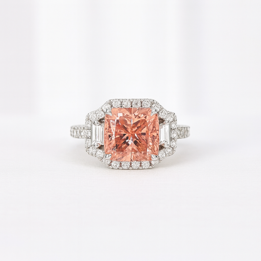 Peach Glow W Ring