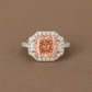 Peach Glow W Ring