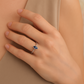 Blue Flame W Ring