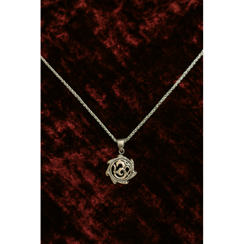 Om Lotus Pendant