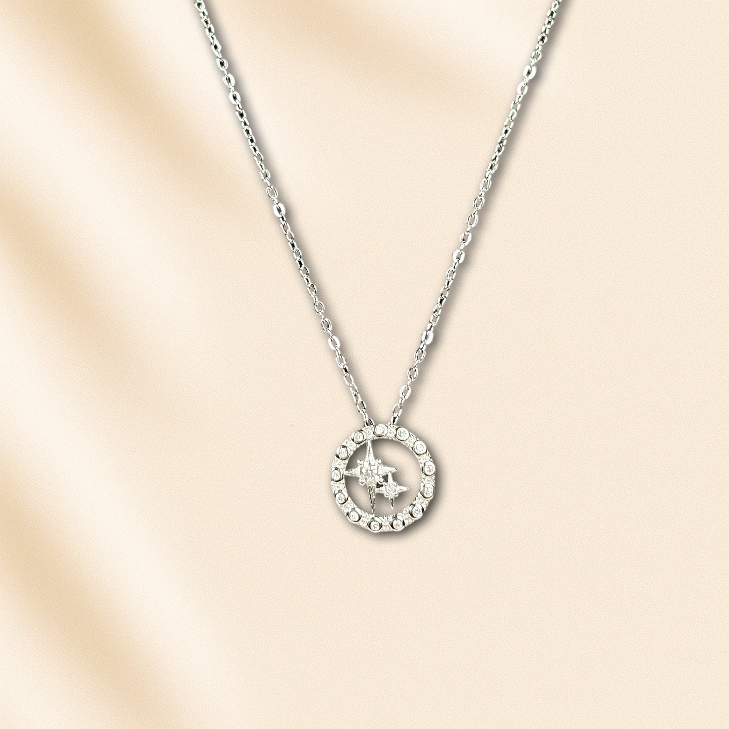 Star Circle Silver